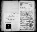 Passport Application 1920 for Marie Kolset