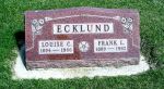 Frank & Louise C. Ecklund