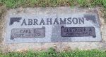 Carl Elias & Gertrude Amanda George Abrahamson