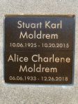 Stuart Karl “Stu”  & Alice Charlene Moldrem