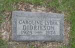 Caroline Lydia Gustafson Didrikson